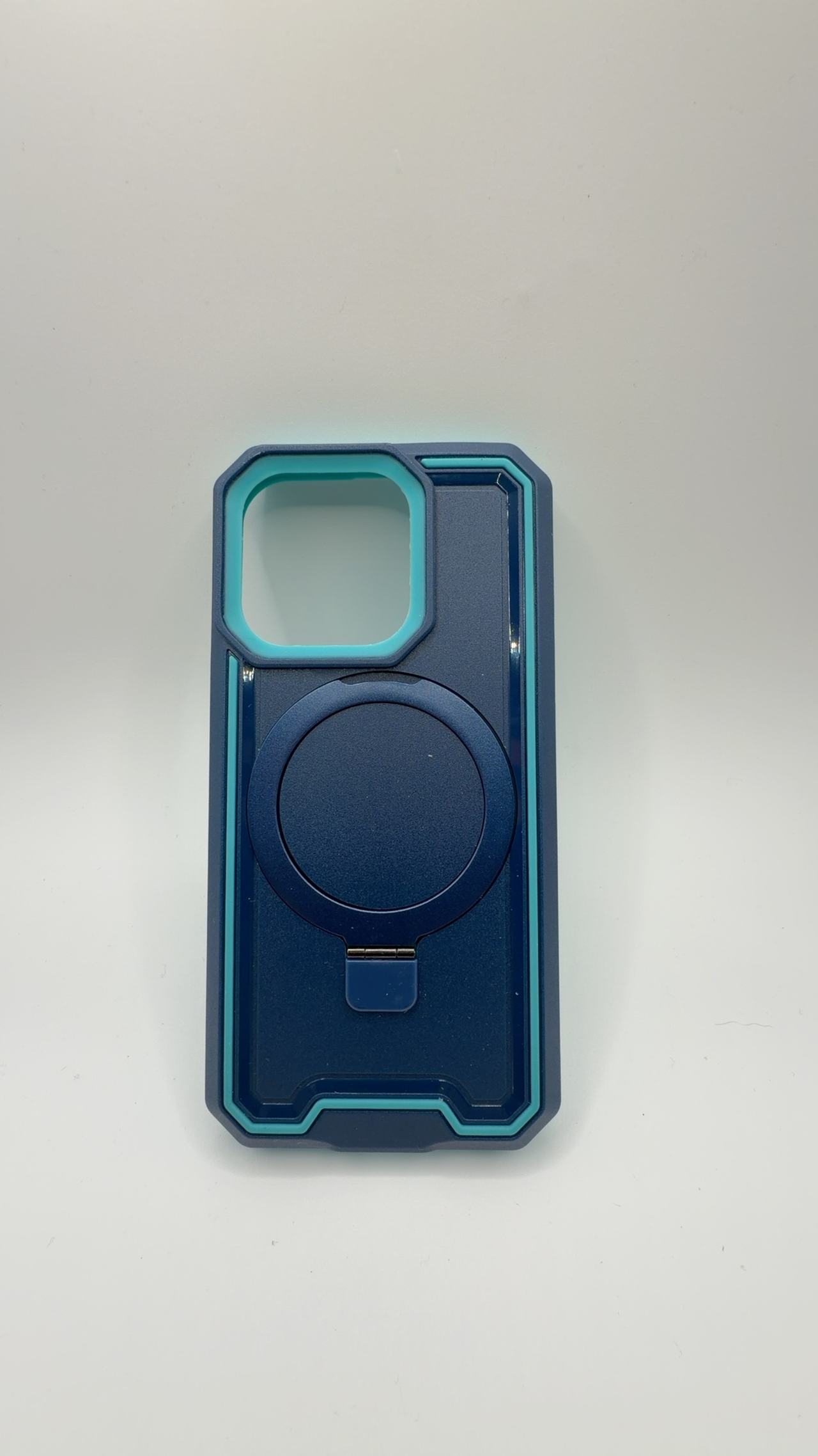 iPhone 15 Pro Dual Layer Armor Case with O-Ring Stand