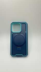 iPhone 15 Pro Dual Layer Armor Case with O-Ring Stand - Image 1