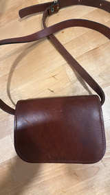 Celtic Knot Embossed Leather Crossbody Bag - Image 5