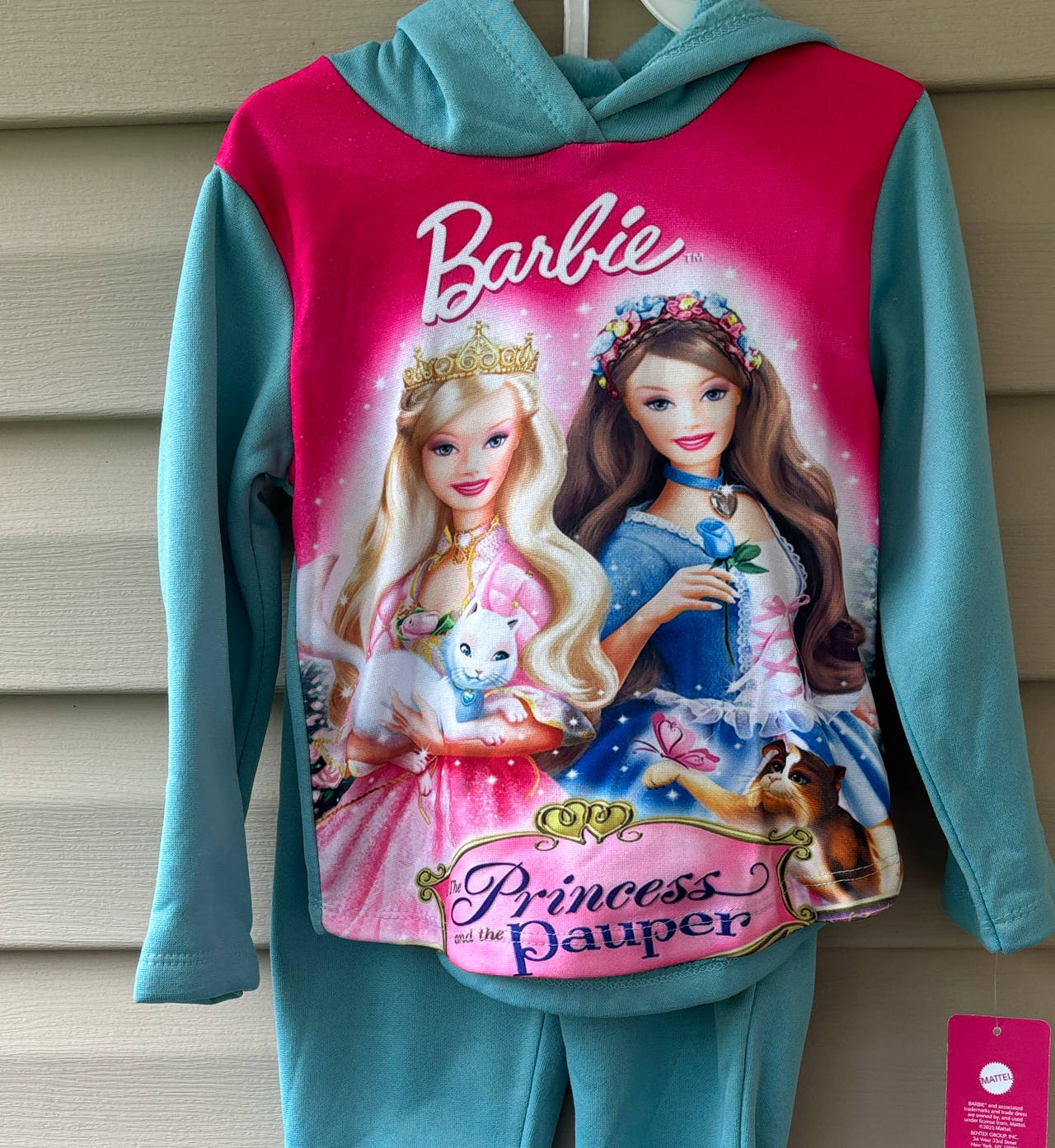 Barbie as the Princess and the Pauper Hoodie and Pants Set