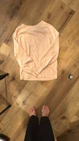 Loft Light Pink Knit Sweater Medium - Image 6