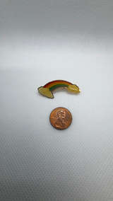 Rainbow Enamel Lapel Pin - Image 2
