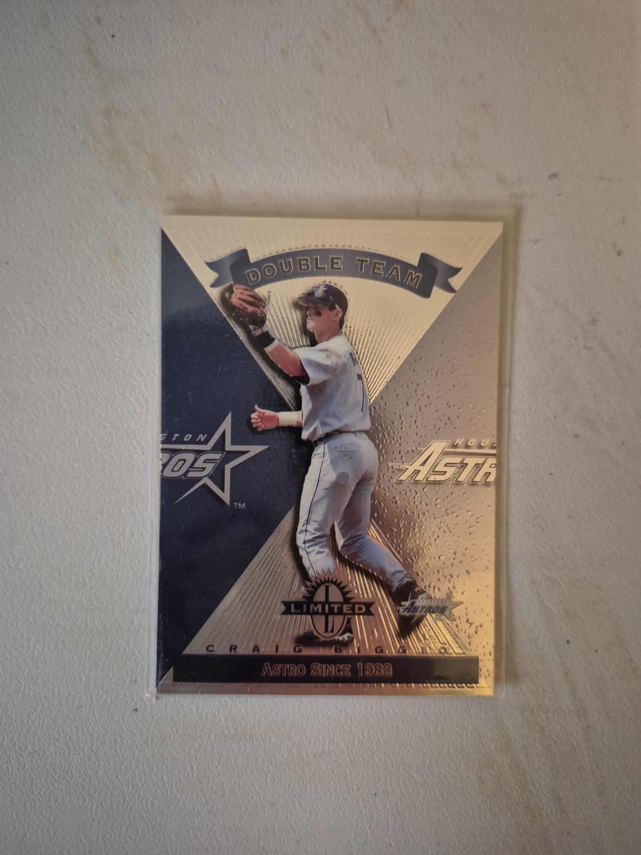 1997 Donruss Limited Double Team Craig Biggio #1