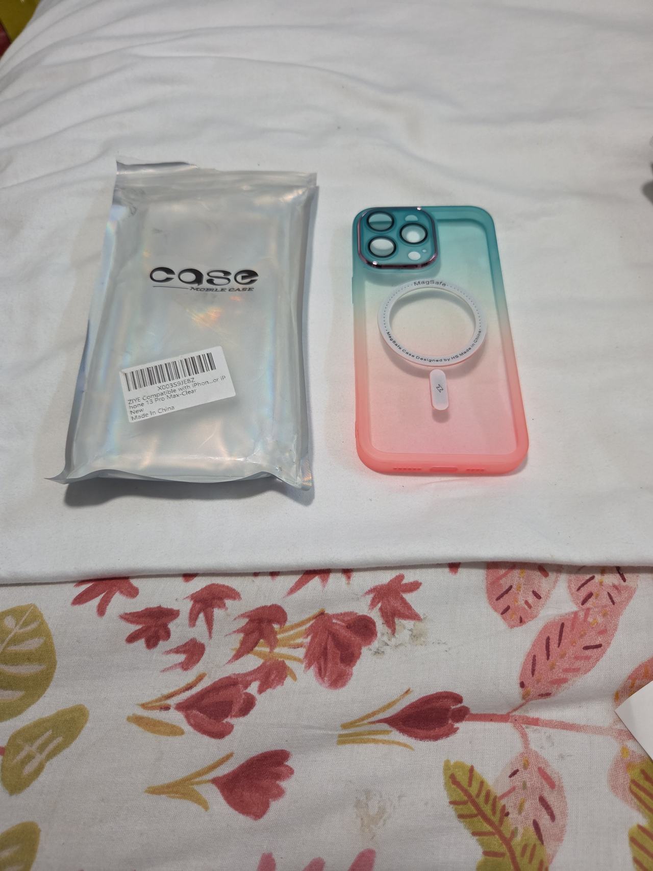 ZIYE MagSafe Case for iPhone 13 Pro Max - Blue/Pink Gradient