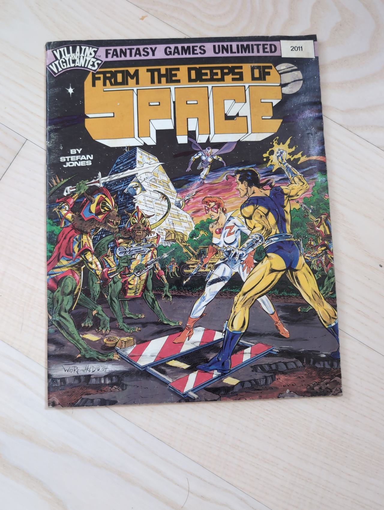 Villains & Vigilantes: From the Deeps of Space Adventure Module