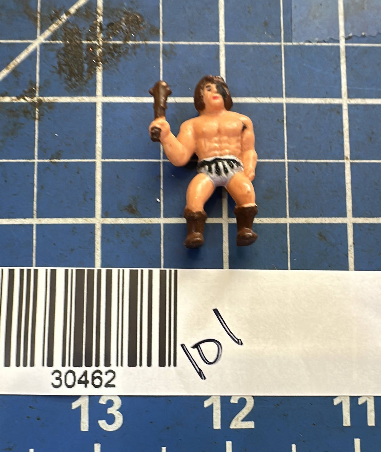 Mighty Max CAVEMAN replacement mini figure vtg 1990s.  101