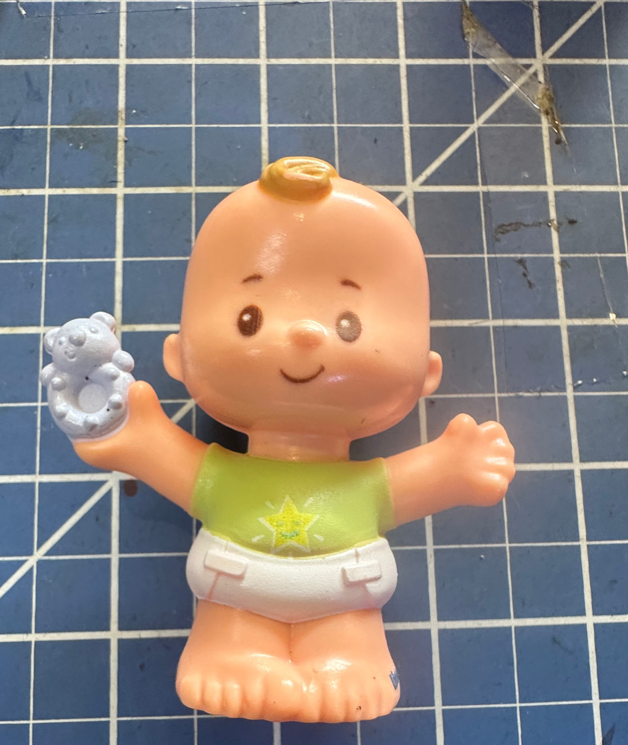 Fisher-Price Little People Baby Figure with Rattle