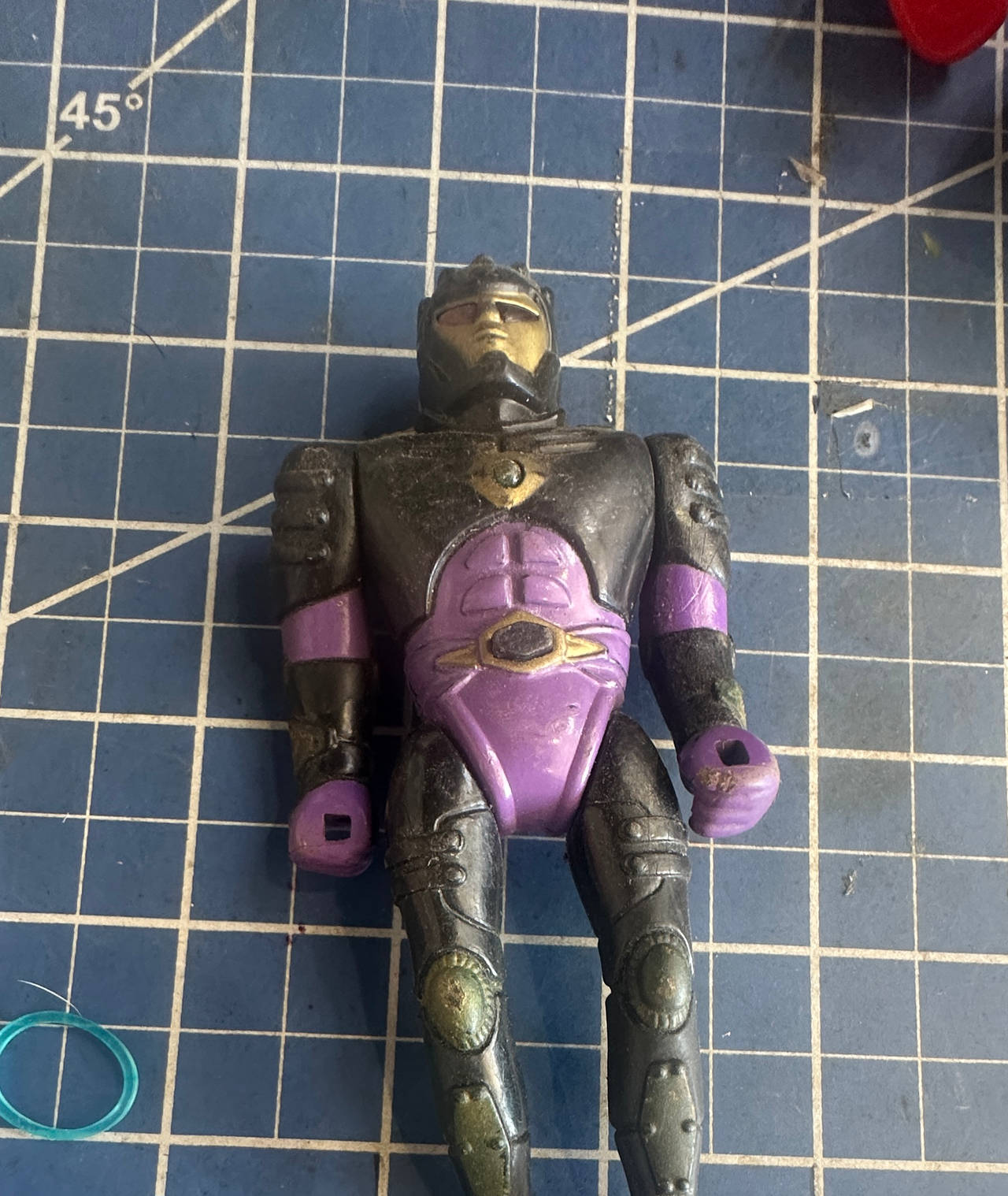 soma sonic Ranger invader action figure vintage 1994 KO Power Rangers.  101