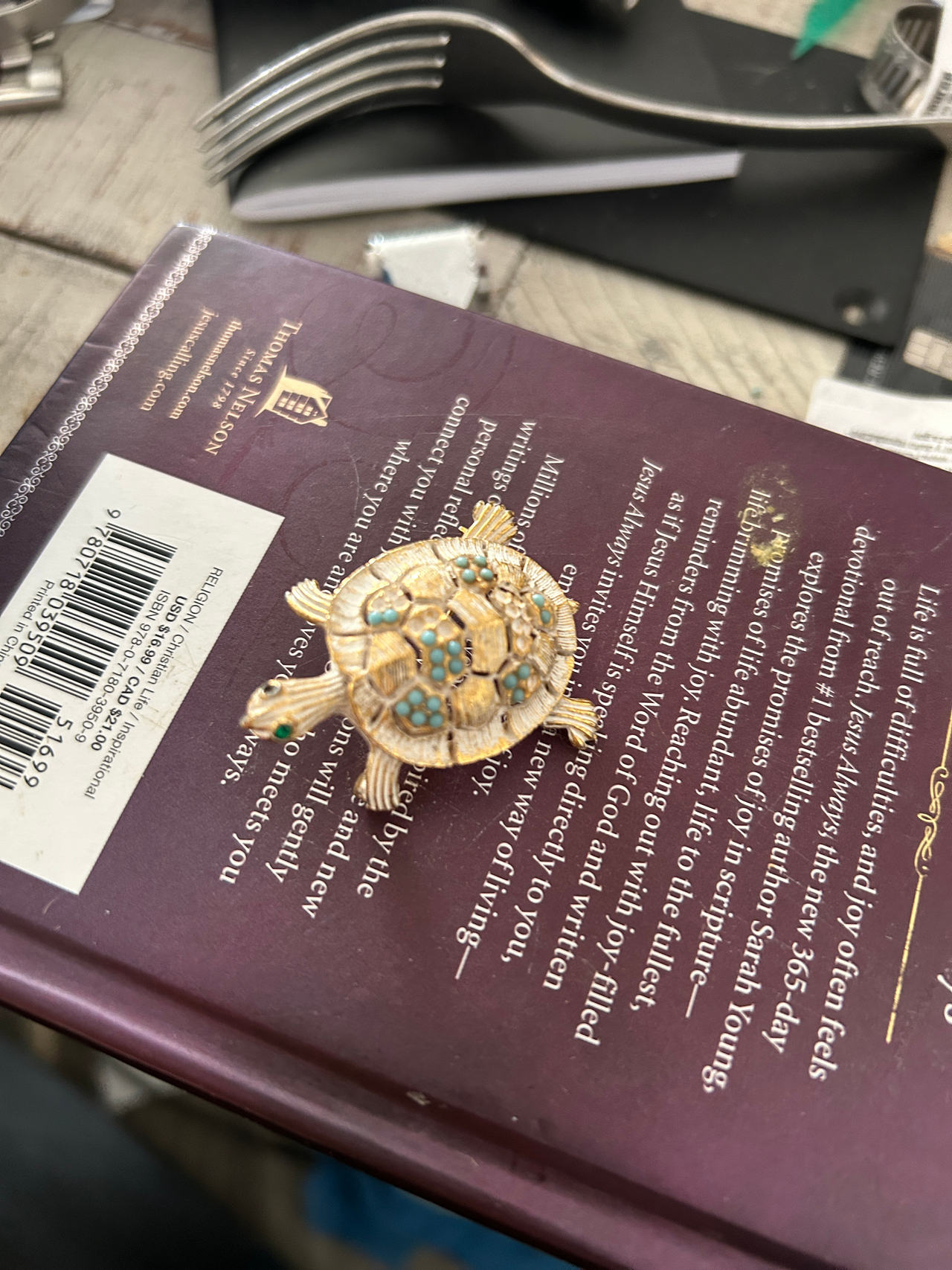 Turtle Brooch Pin