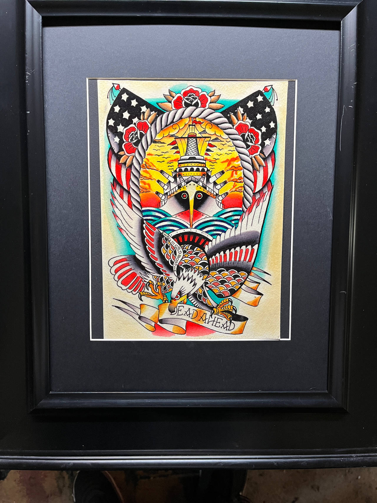 Traditional American Tattoo Flash Art Print