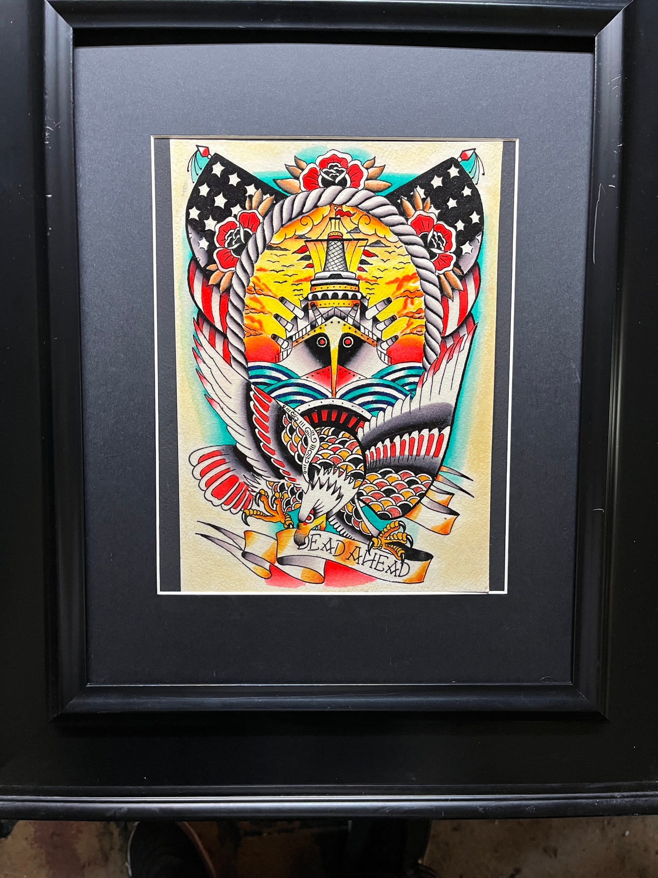 Traditional American Tattoo Flash Art Print