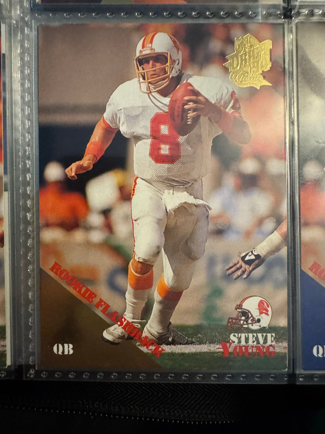 Steve Young Rookie Flashback Football Card