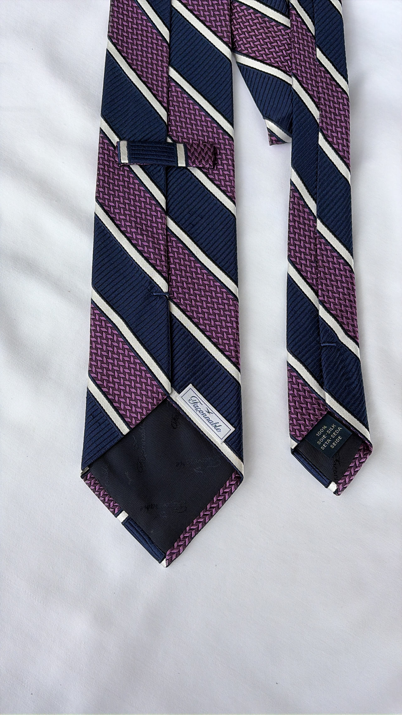 Façonnable Silk Striped Tie