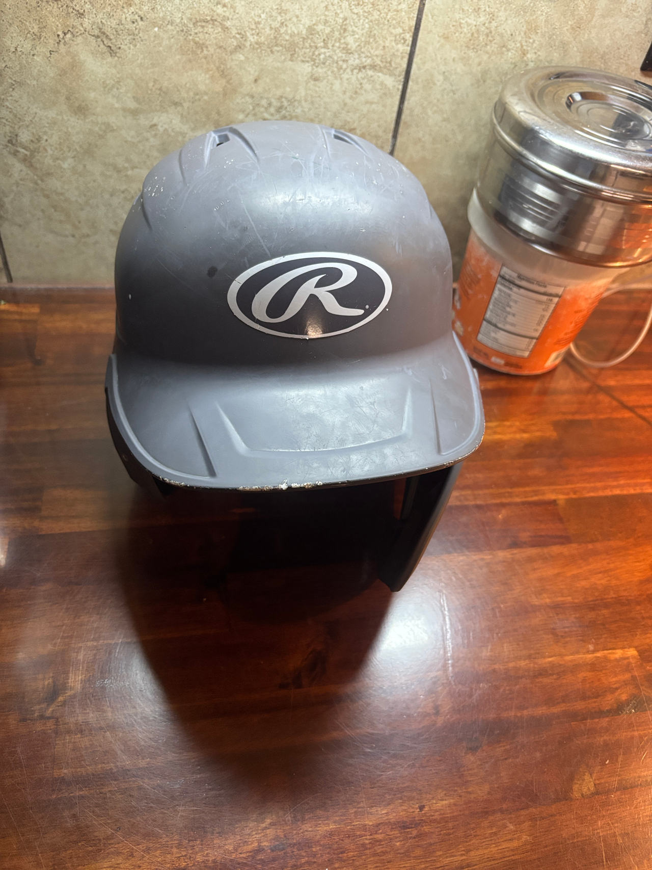 Rawlings Mach Matte Batting Helmet with Jaw Guard