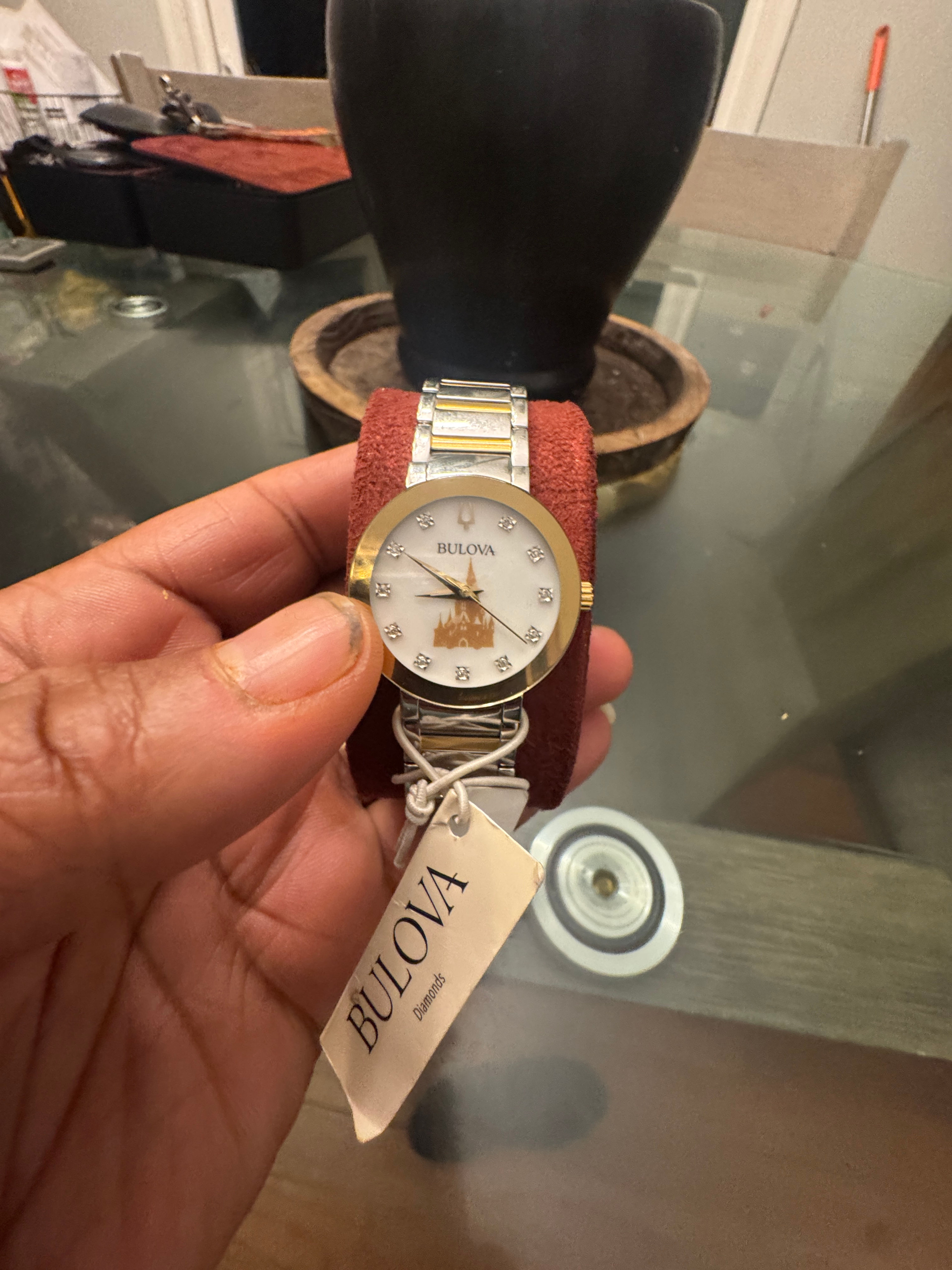 Bulova Disney 50th Anniversary Walt Disney World Diamond Watch