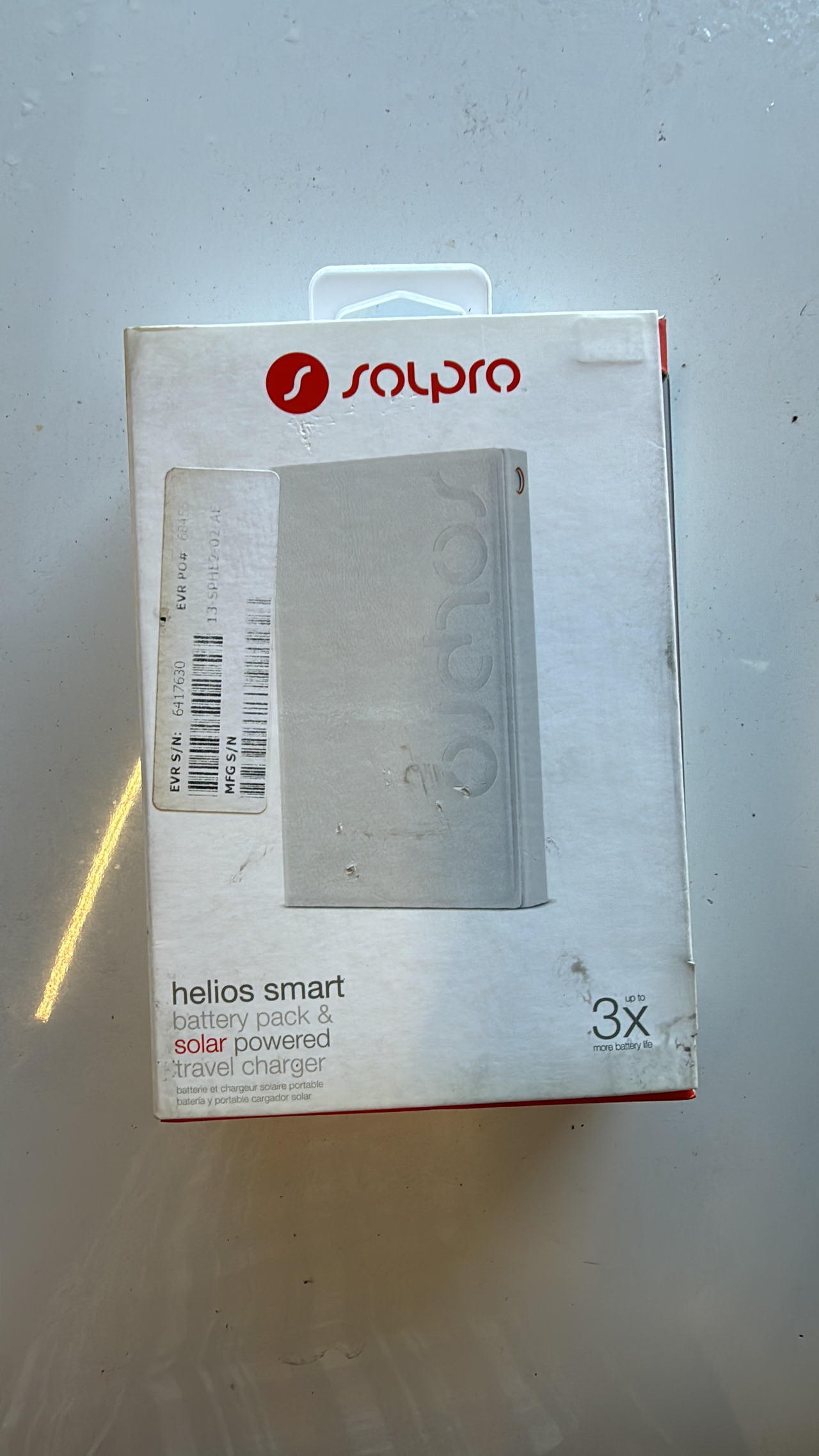 Solpro Helios Smart Solar Powered Travel Charger