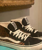 Vans Sk8-Hi Tiger Stripe Black/White - Image 1