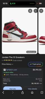 Nike Air Jordan 1 Retro High OG x Off-White 'Chicago' - Image 5