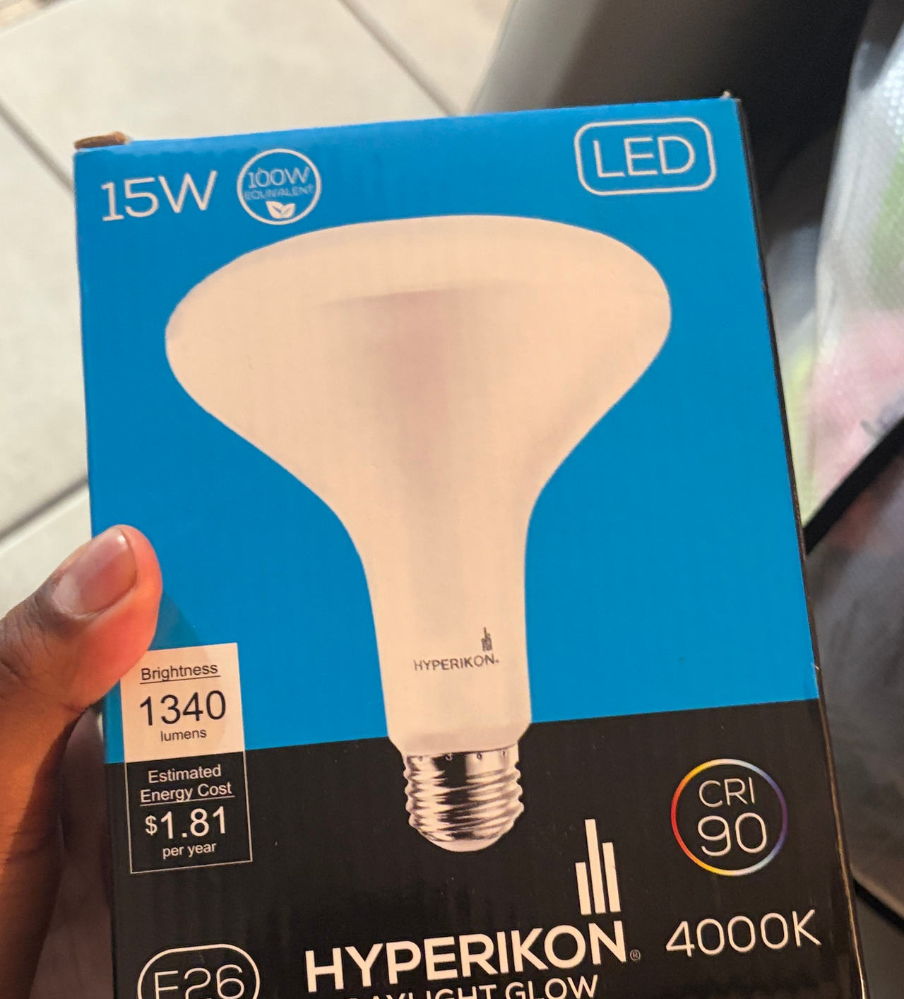 Hyperikon 15W BR30 LED Bulb 4000K Daylight Glow