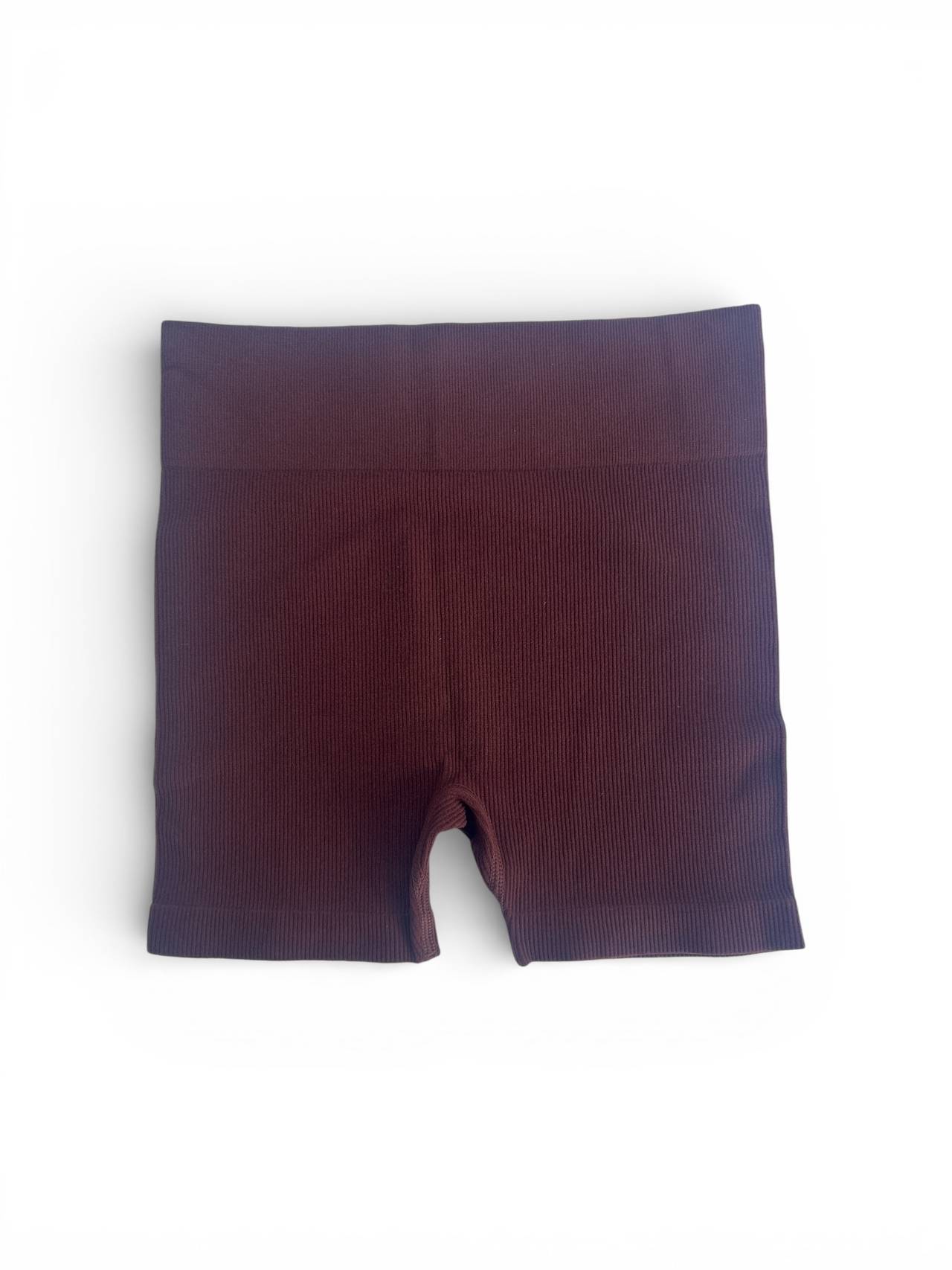 Ribbed Seamless Biker Shorts