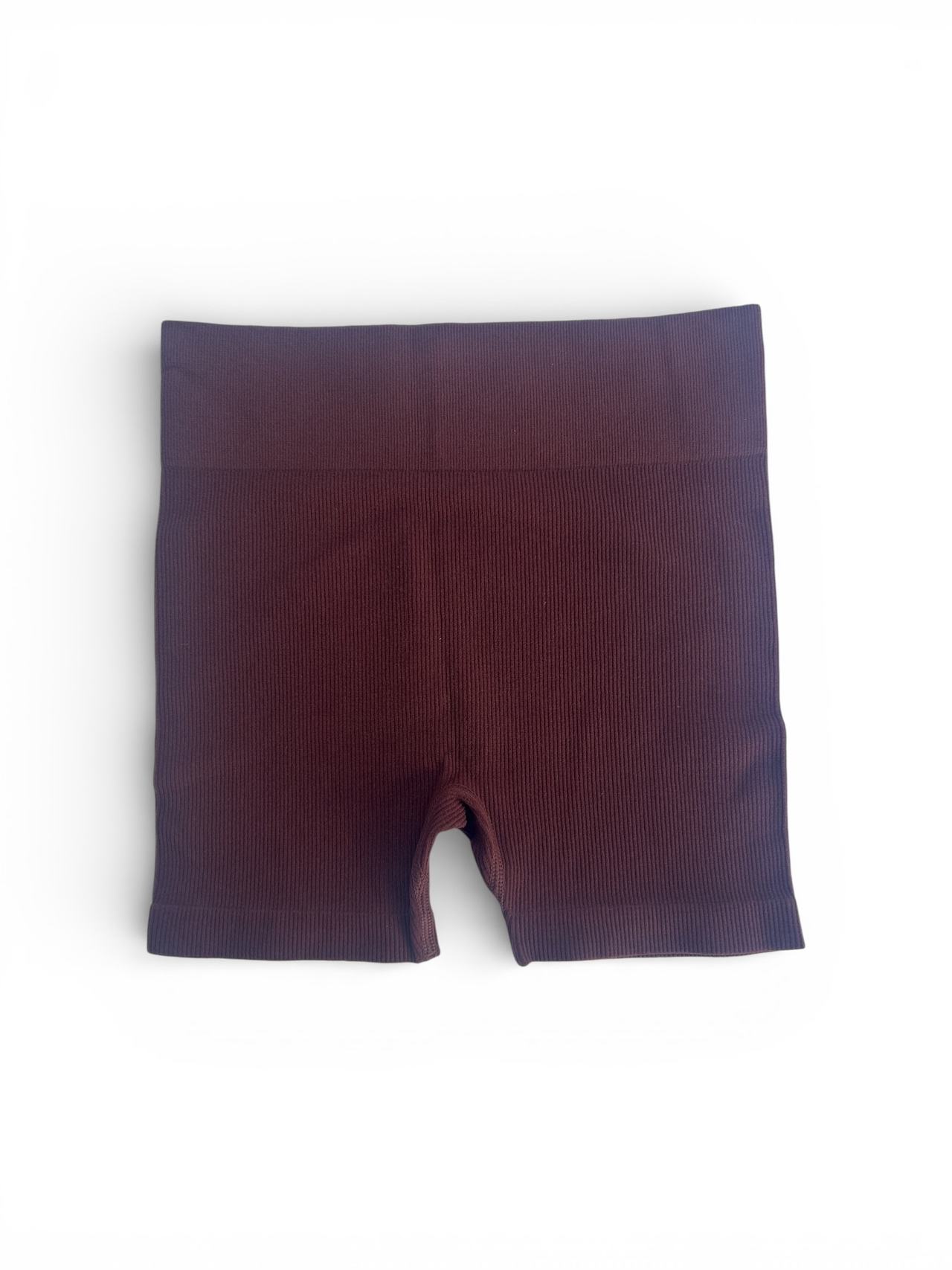 Ribbed Seamless Biker Shorts