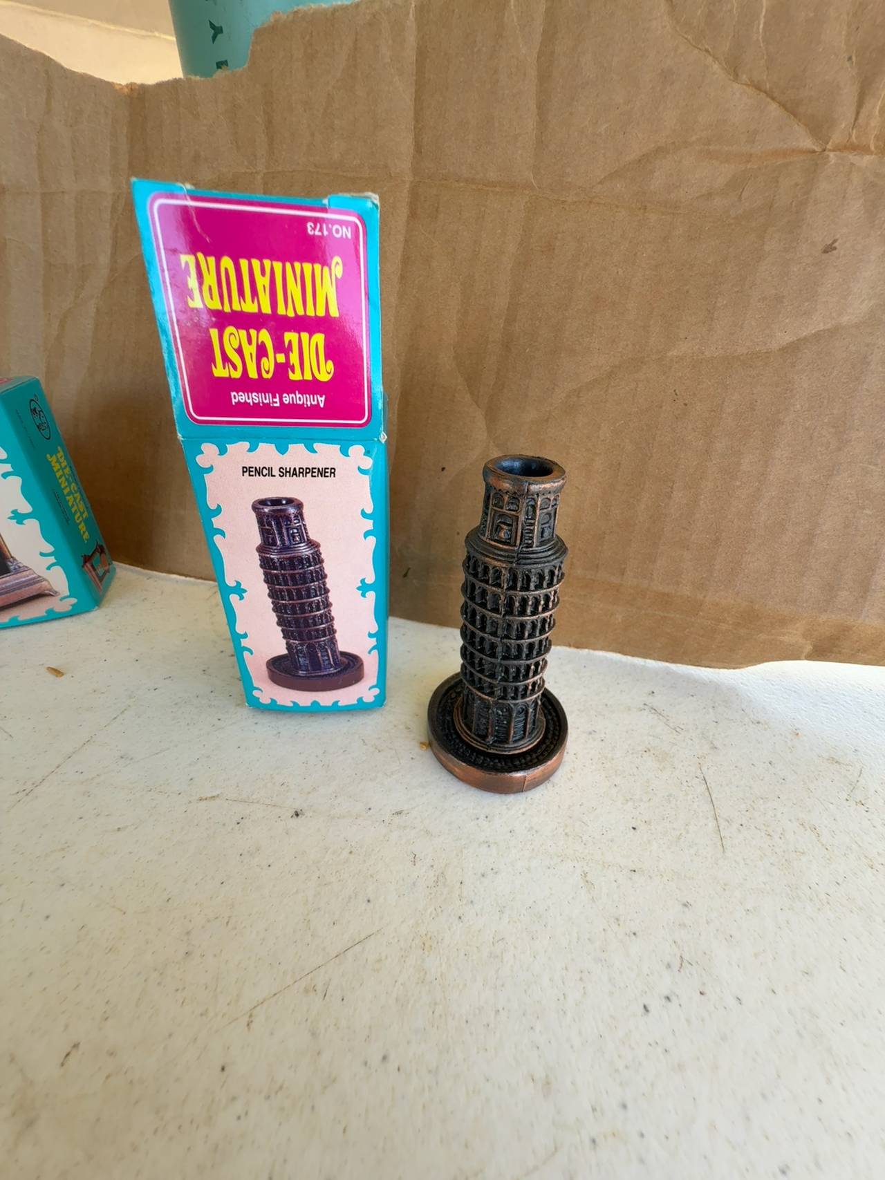 Miniature Die-Cast Pencil Sharpener