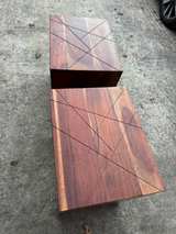 Quality Wood Side Tables - Selling as a Pair - Image 7