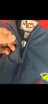 Jeff Gordon #24 Vintage NASCAR Jacket Dupont Navy Blue - Image 3