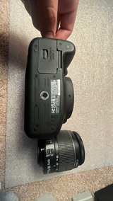 Canon EOS Rebel T7 with EF-S 18-55mm f/3.5-5.6 IS II Lens low usage no charger - Image 2