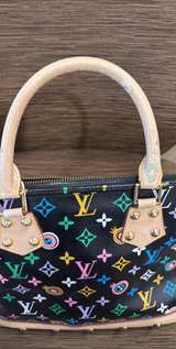 Louis Vuitton Takashi Murakami Multicolor Monogram Alma PM - Image 7