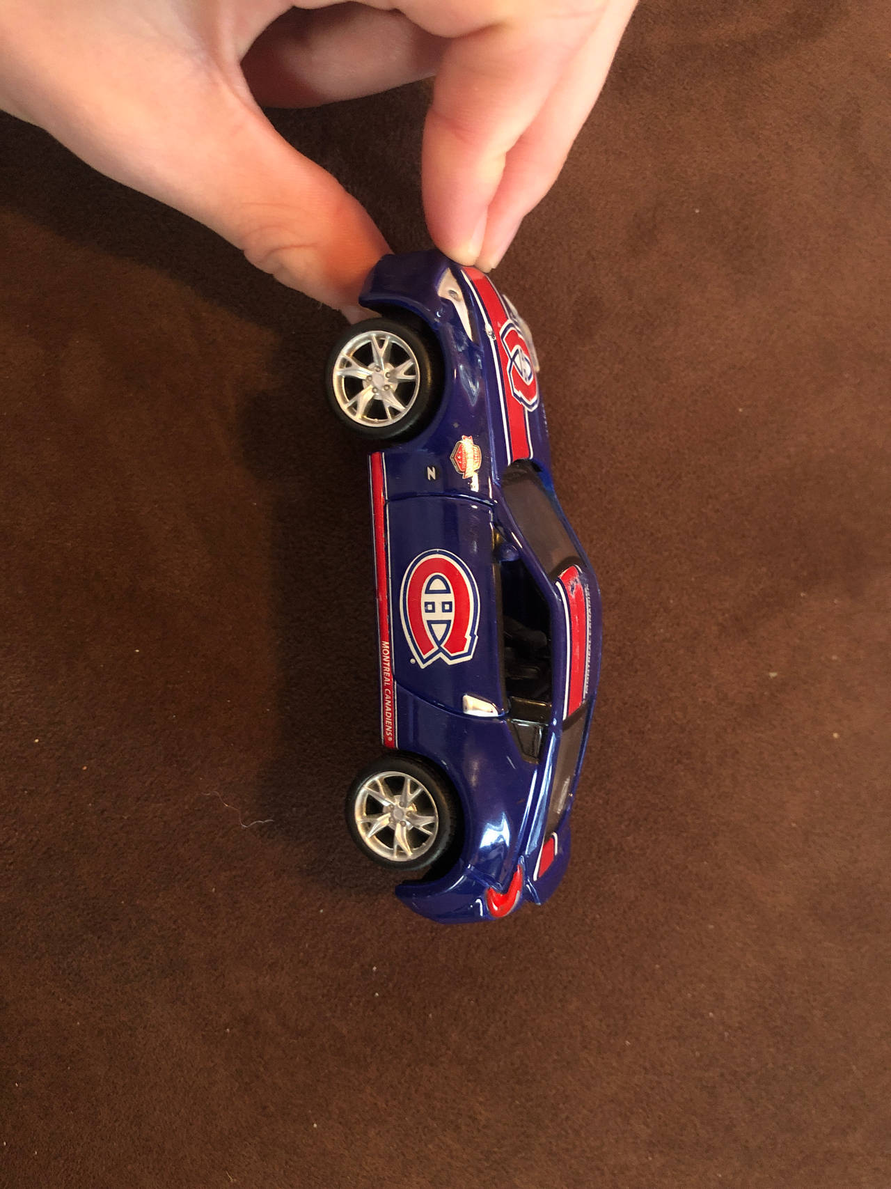 Jada Toys NHL Montreal Canadiens Nissan 350Z 1:24 Scale Diecast Car