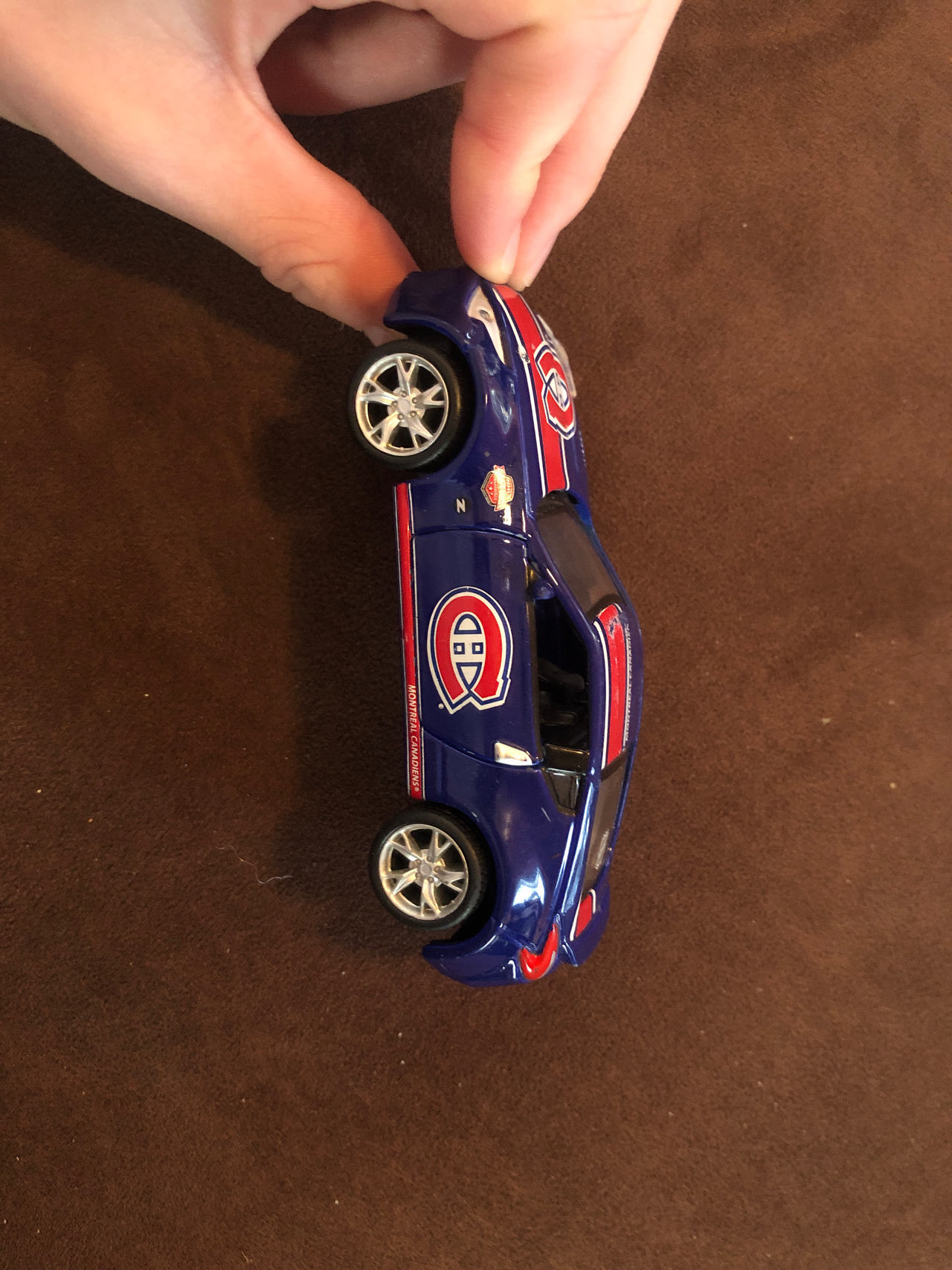Jada Toys NHL Montreal Canadiens Nissan 350Z 1:24 Scale Diecast Car
