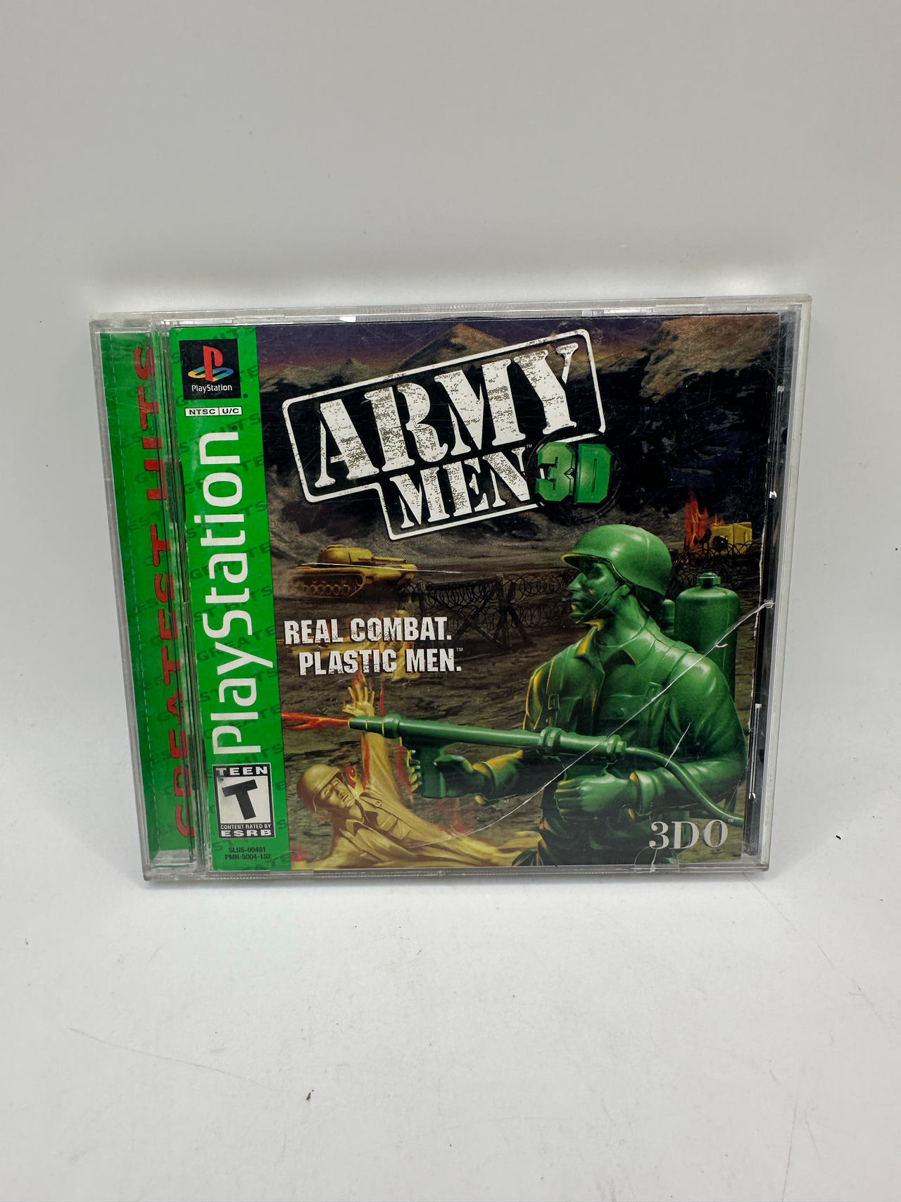 Army Men 3D [Greatest Hits] (Sony PlayStation 1 PS1) *COMPLETE - TESTED*