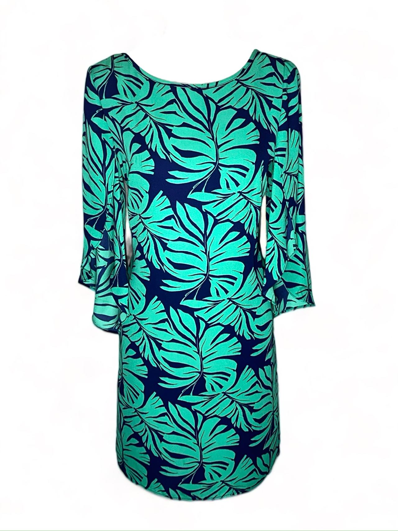 Tropical Print Dress