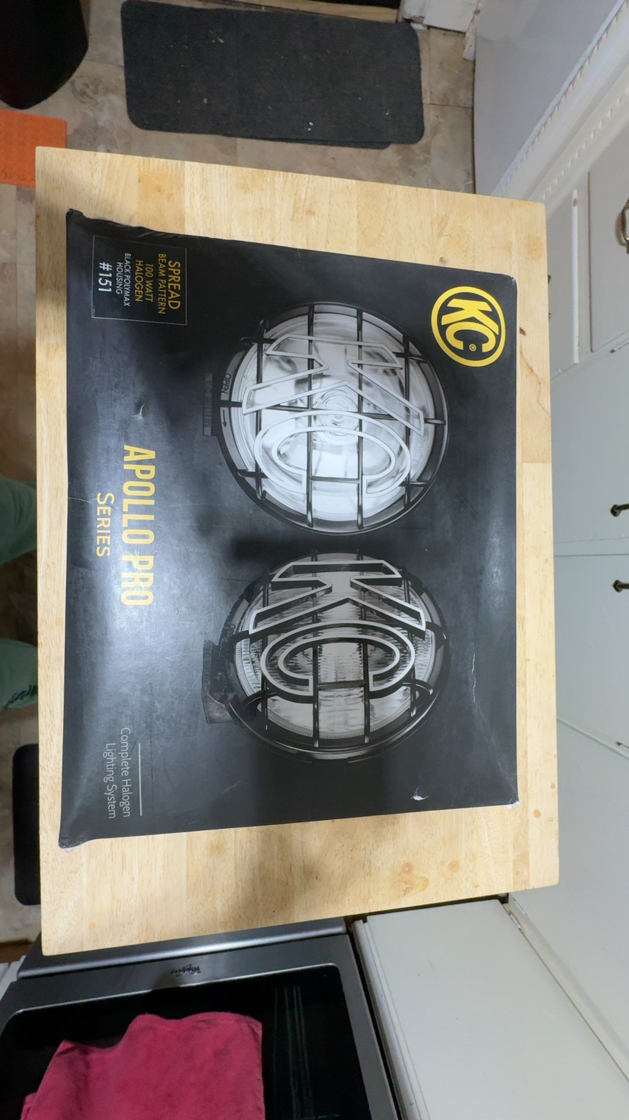 KC HiLiTES Apollo Pro 6" 100W Spot Beam Light Pair