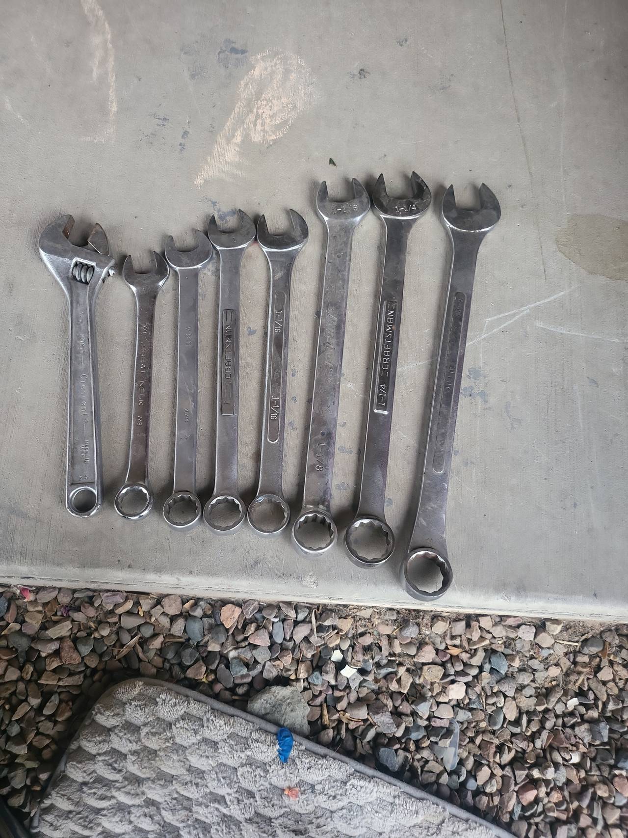 Craftsman Mixed Combination Wrench Set