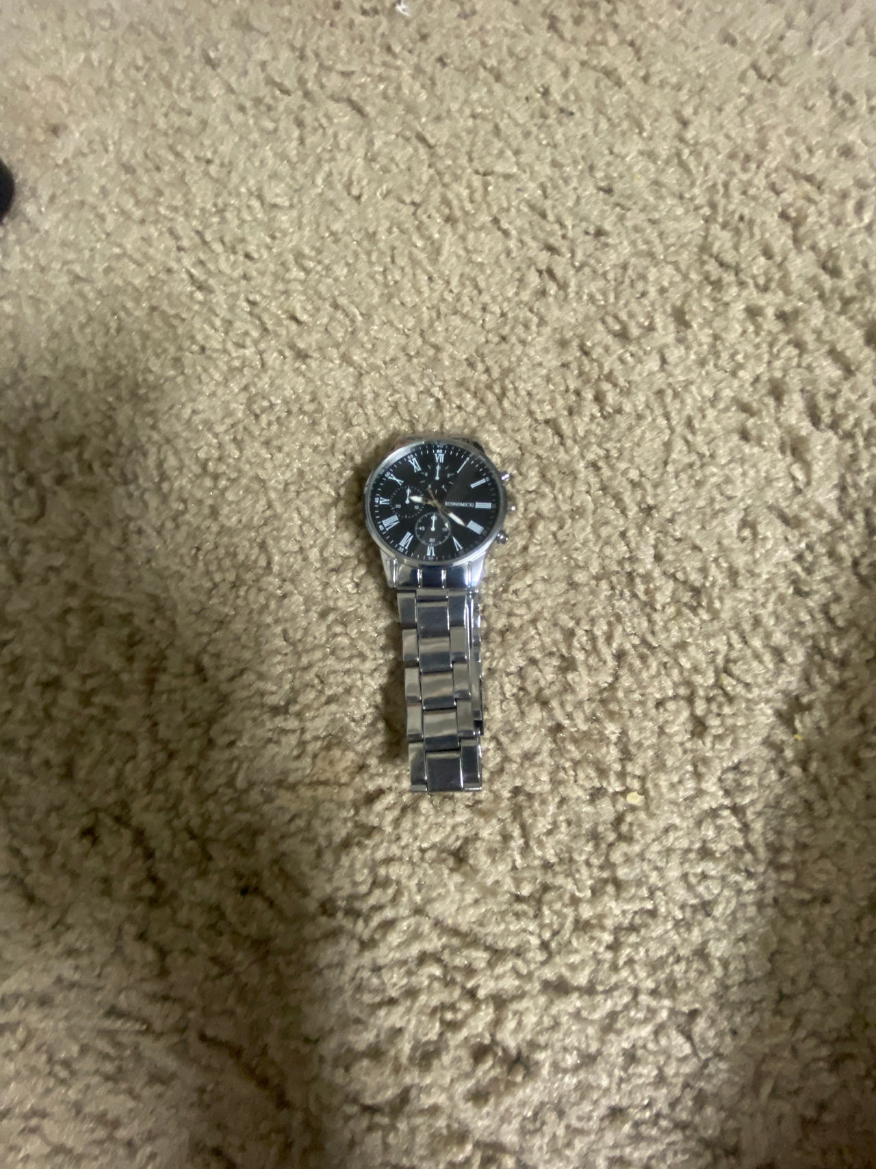Men's Stainless Steel Analog Watch