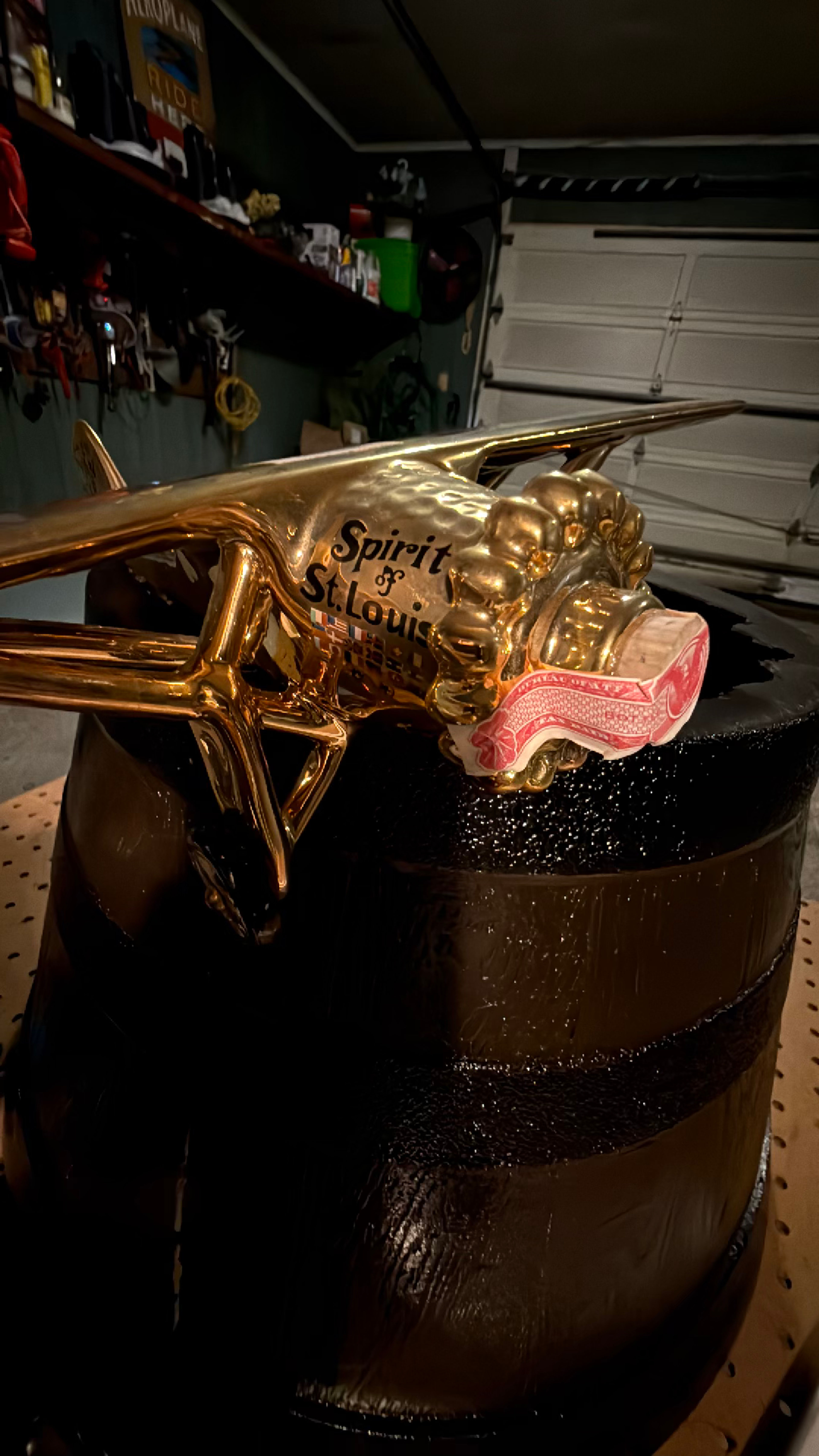 Famous First Spirit of St. Louis Golden Anniversary Decanter - Image 4