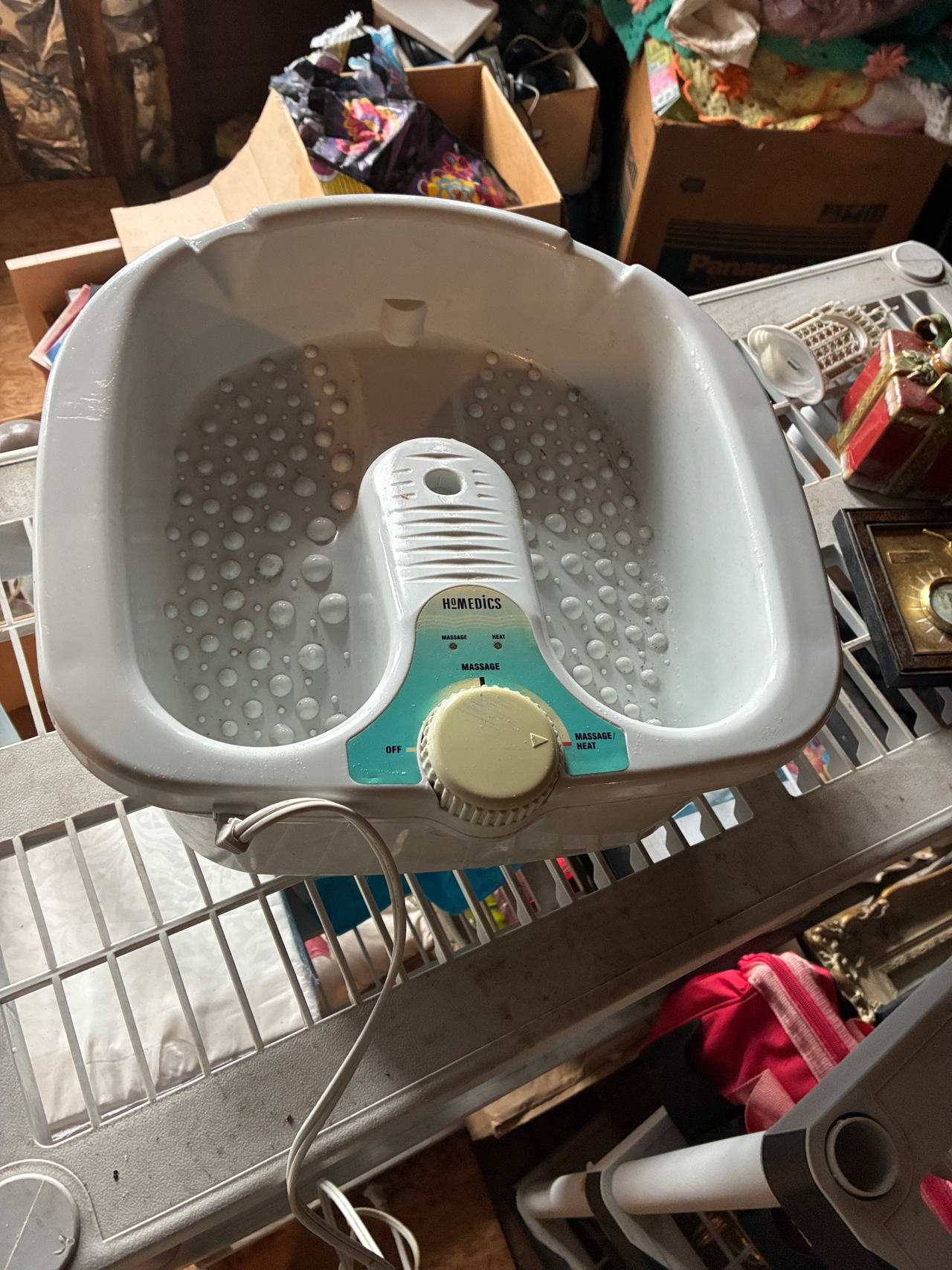 HoMedics Bubble Bliss Foot Spa