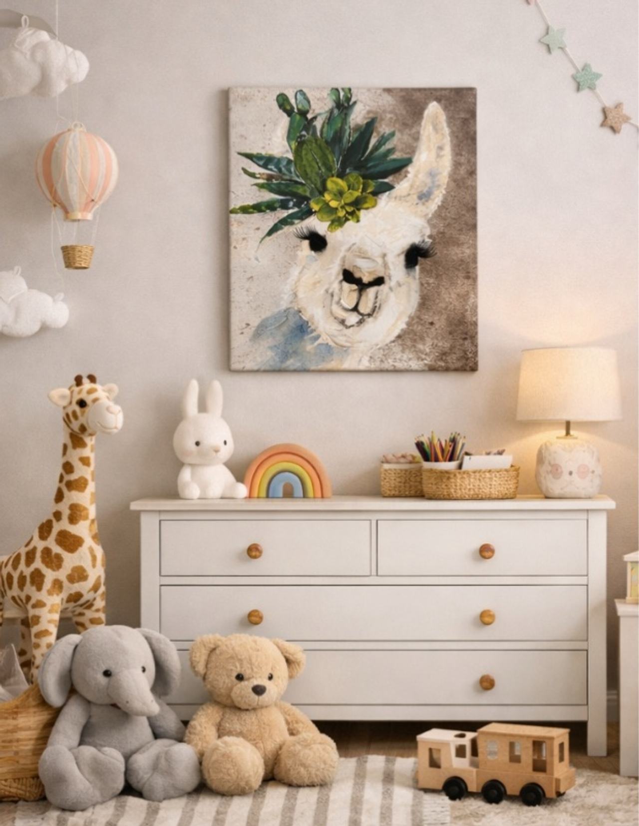 Llama Acrylic Wall Art