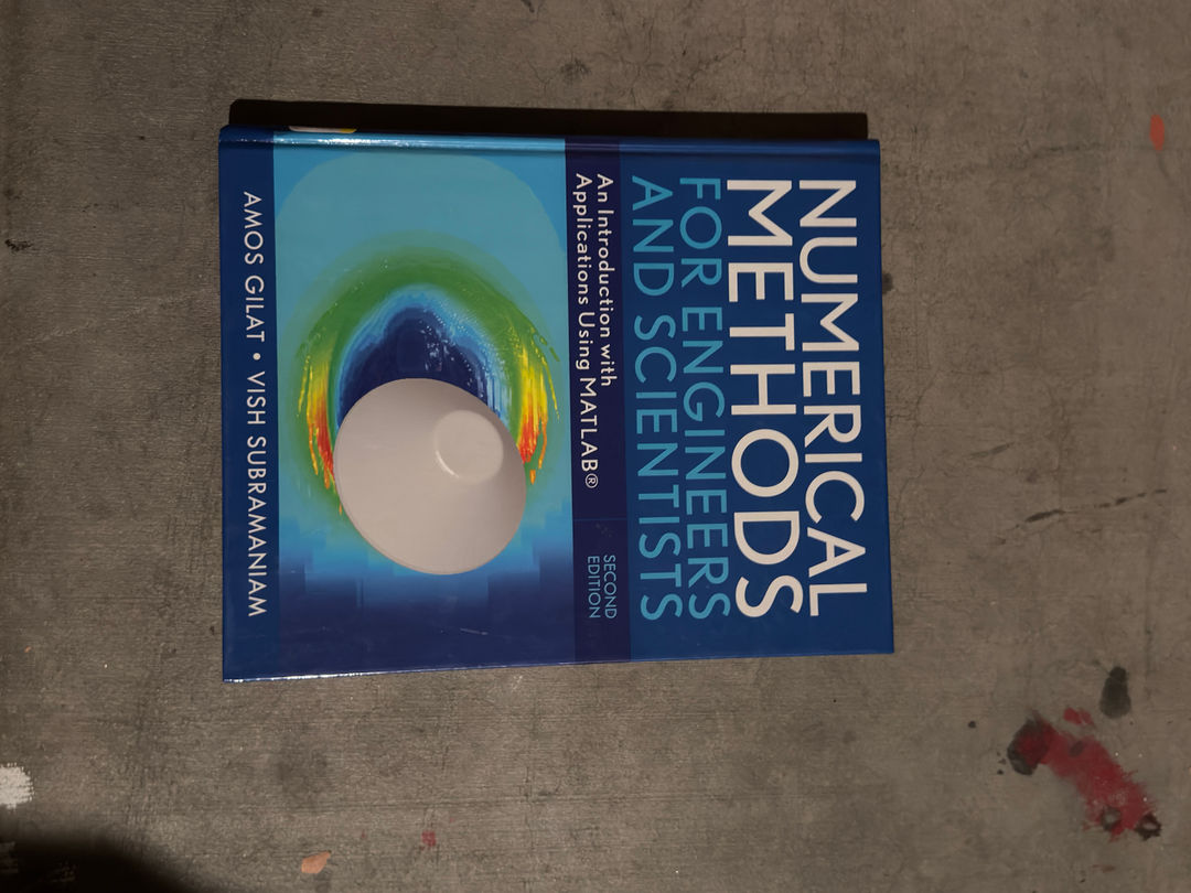 Numerical Methods for Engineers and Scientists: An Introduction with Applications Using MATLAB, 2nd Edition