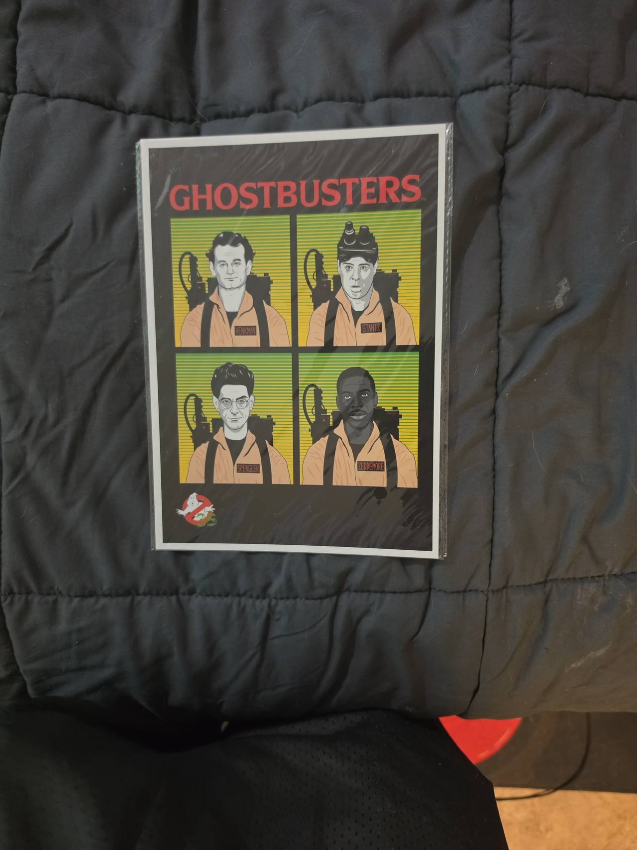 Ghostbusters Minimalist Portrait Art Print