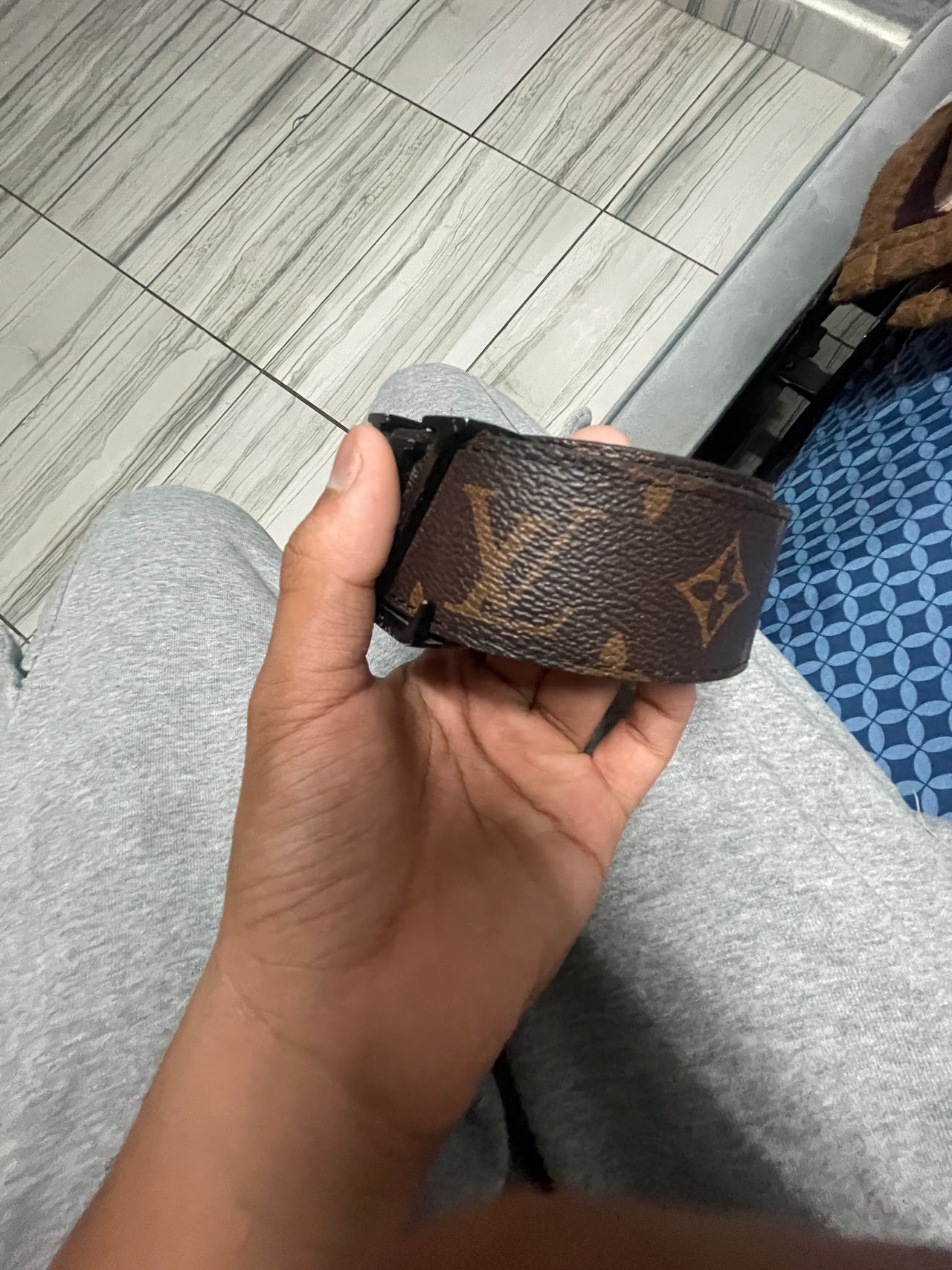 Louis Vuitton Monogram Belt