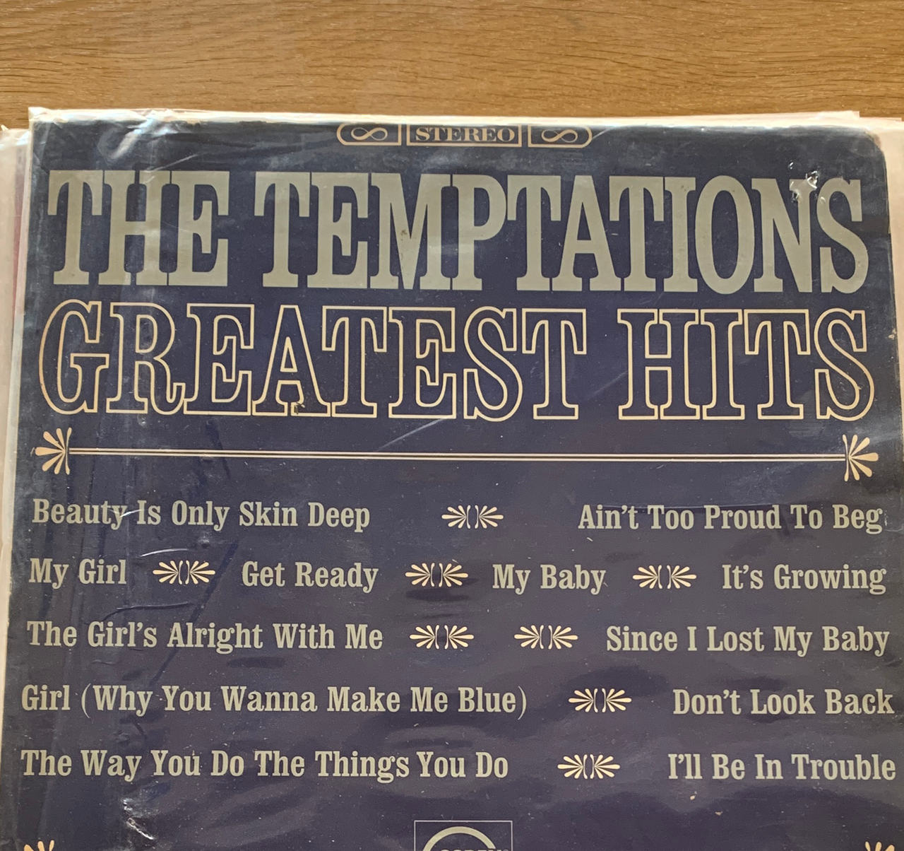 The Temptations Greatest Hits Vinyl LP