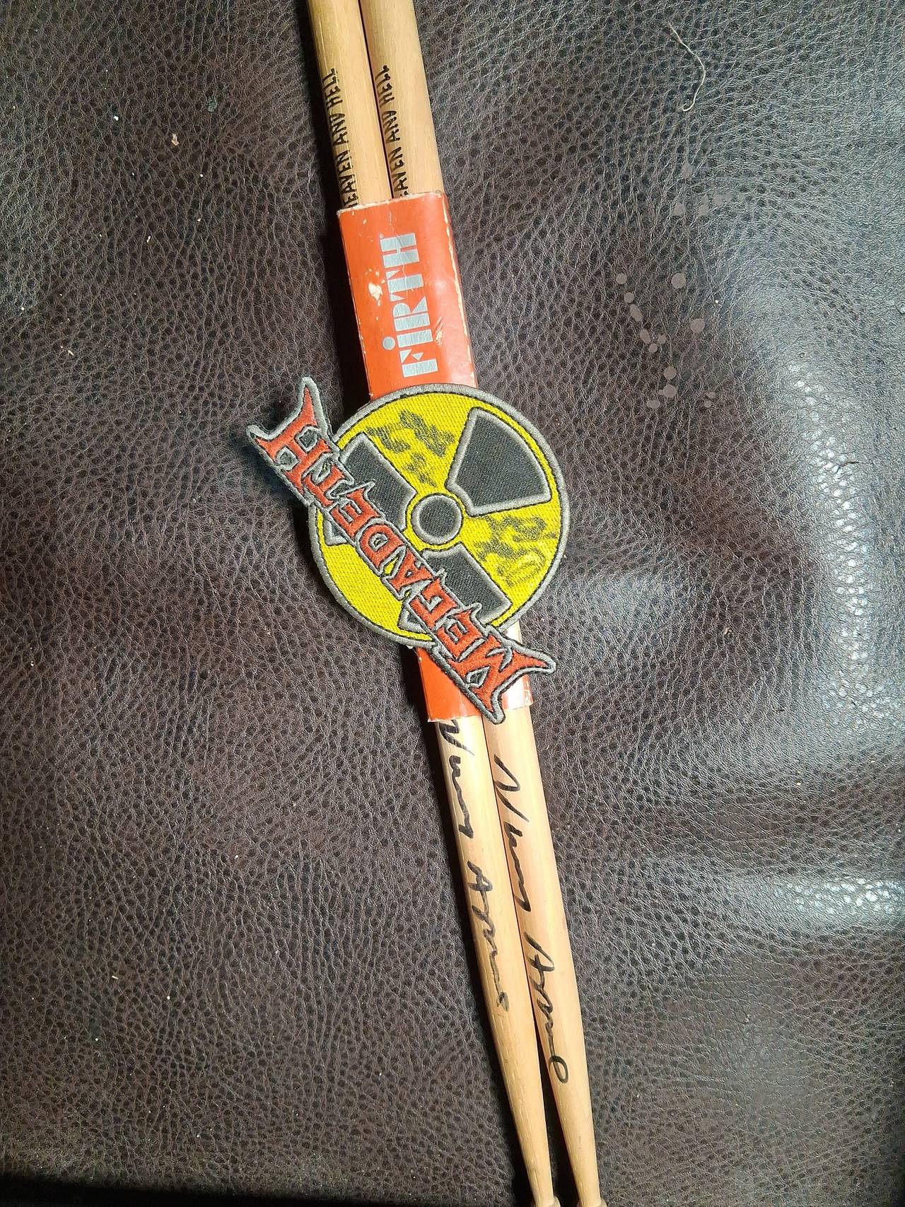 Vic Firth Vinny Appice Heaven and Hell Signed Drumsticks