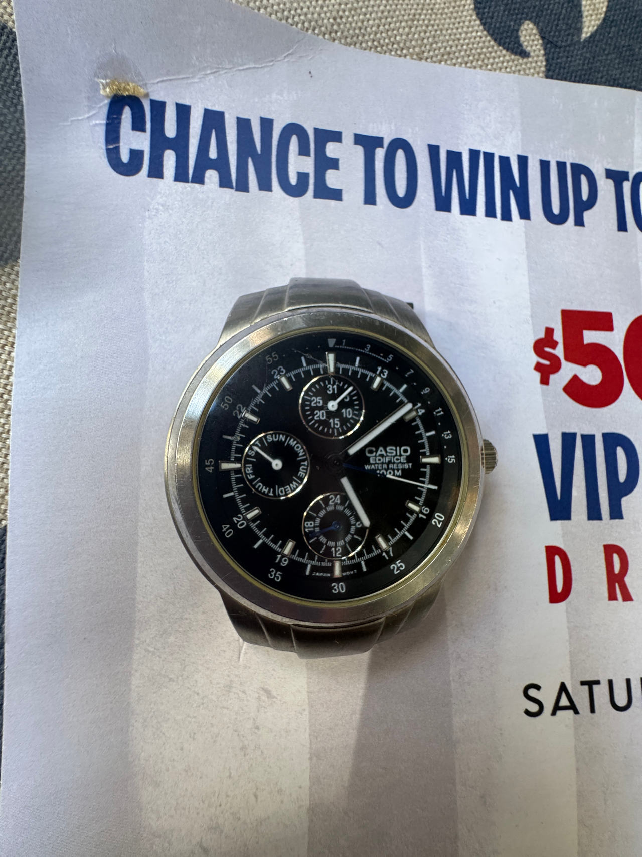 Casio Edifice Watch