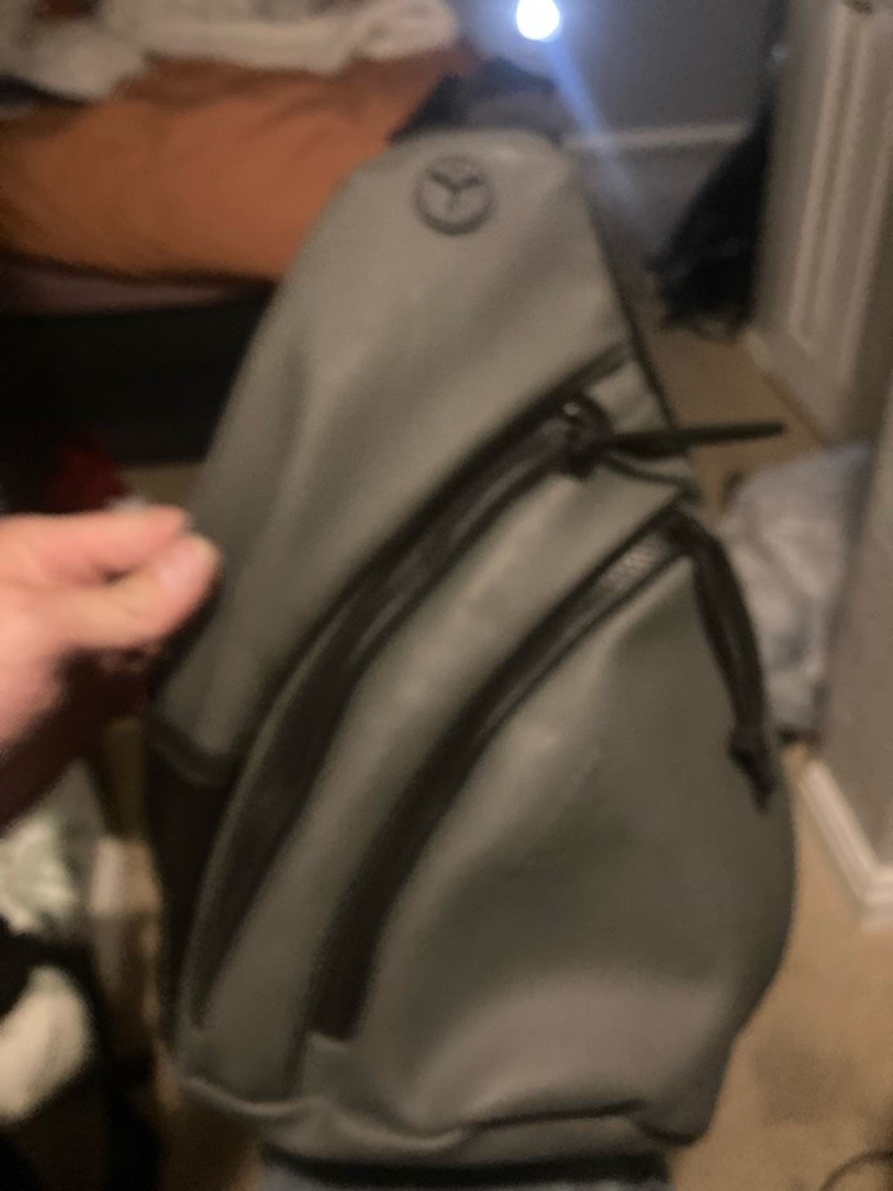 Duchamp London Sling Crossbody Bag Black
