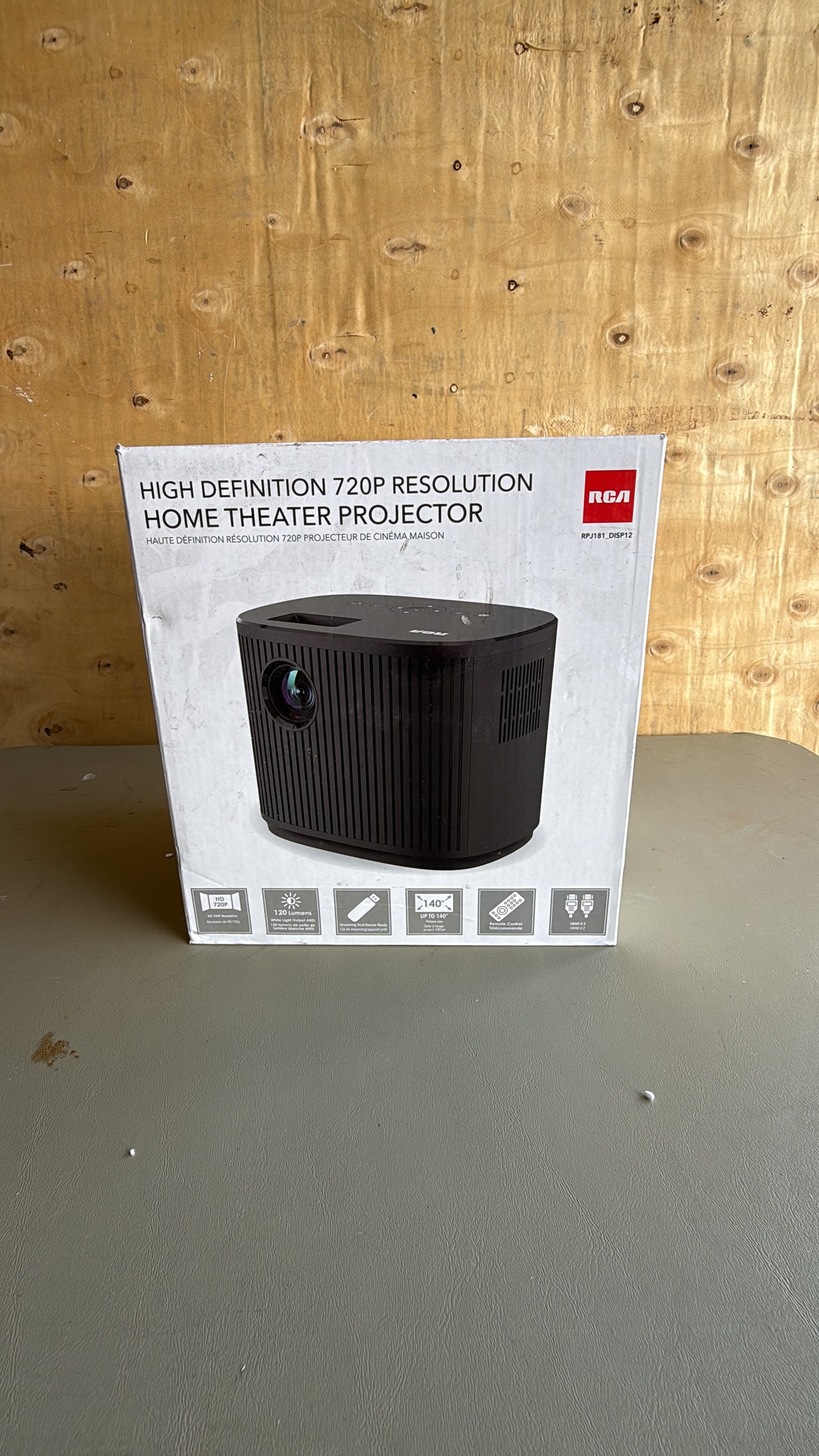 RCA High Definition 720p Home Theater Projector