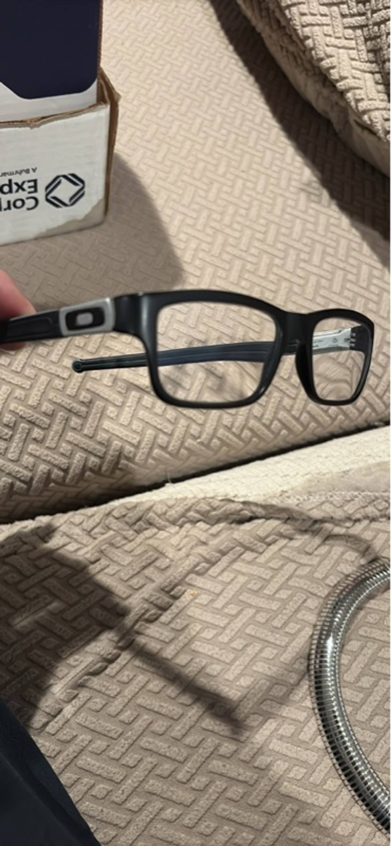 Oakley brand-marked prescription eyeglasses in great condition.