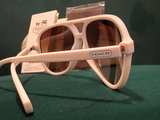 Coach Daisy White Aviator Sunglasses - Image 4